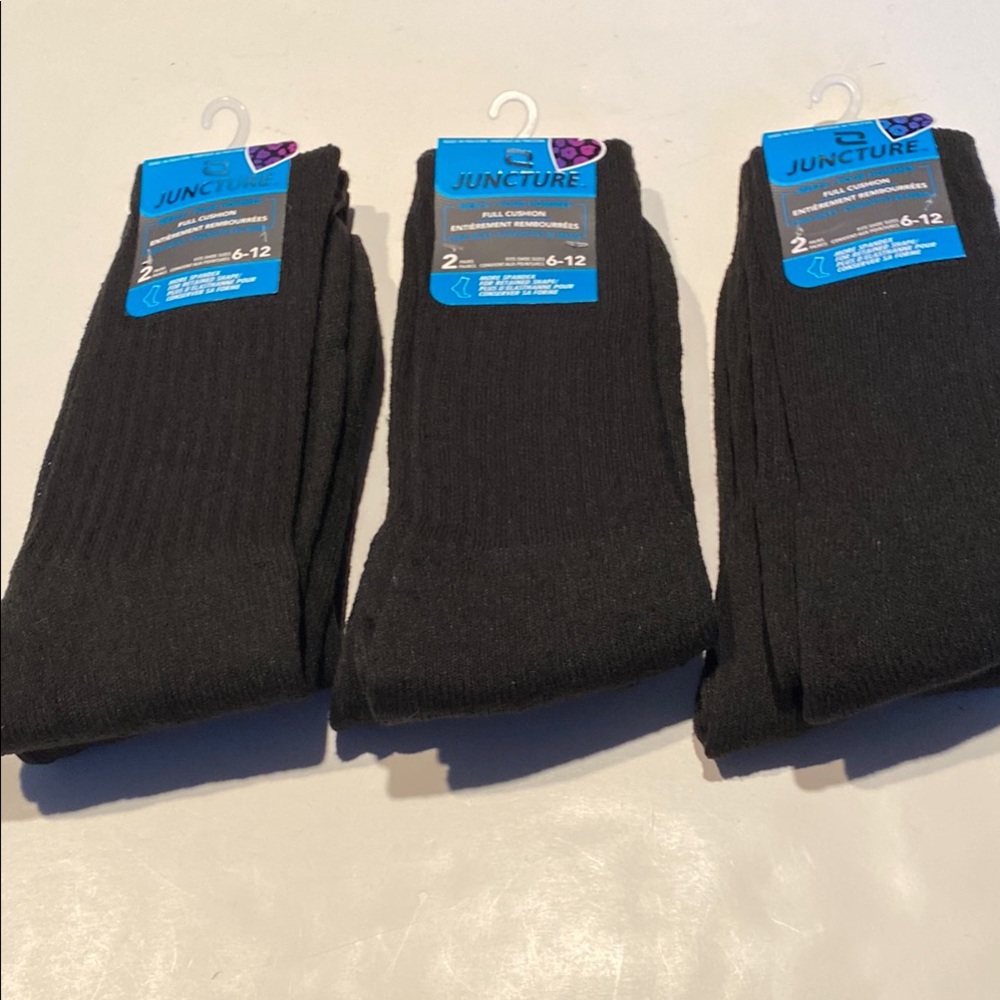 NWT Three Packages Full Cushion Men’s Socks